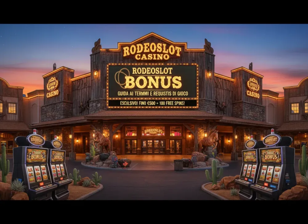 Rodeoslot bonus Guida ai termini e requisiti di gioco